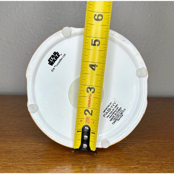 STAR WARS BB-8 DROID ROBOT CERAMIC COIN BANK - Picture 8 of 8